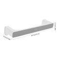 thumbnail image 3 of Towel Rack Wall Mount Towel Rod Plastic Single Bar Bathroom Towel Shelf, 3 of 8