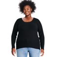 thumbnail image 1 of George Women's Plus Criss-Cross Back Sweater, 1 of 6