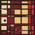 thumbnail image 1 of Ahgly Company Tapis d'Intérieur Lavable en Machine Carré Transitionnel Bronze Brun, 4 Pieds Carré, 1 of 7