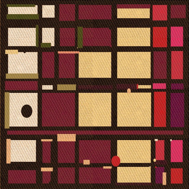 Ahgly Company Tapis d'Intérieur Lavable en Machine Carré Transitionnel Bronze Brun, 4 Pieds Carré