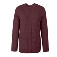 thumbnail image 4 of Cardigans pour Femmes Chandail Uni pour Femmes Haut Chandail Ample Cardigan Manteau Tenues Mignonnes d'Automne pour Femmes en Liquidation, 4 of 5