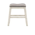 thumbnail image 3 of Topline Home Furnishings Whitewash Finished Stools, 3 of 3
