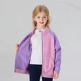 thumbnail image 4 of TZEWGL Full Zip Polar Fleece Jacket For Child Long Sleeve Crew Neck Coat For Kids size 9-10T, 4 of 4