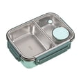 thumbnail image 2 of Bento Lunch Box,304 Stainless Steel Lunch Box Sealed Lunch Box Portable Lunch Box for Students and Office Workers Microwaveable Lunch Box,Bento Box Adult Lunch Box,Adult Lunch Box, 2 of 6