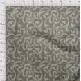thumbnail image 4 of oneOone Viscose Chiffon Gray Fabric Asian Baroque Craft Projects Decor Fabric Printed By The Yard 42 Inch Wide, 4 of 4