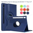 thumbnail image 2 of Pour Samsung Galaxy Tab S9 S8 Ultra 14.6 S7 Plus FE 12.4 Étui Support Rotatif à 360 Housse de Tablette pour Samsung Tab S9 S8 S7 11 Pouces Étui Rouge P9 Plus 12.4 Pouces, 2 of 6