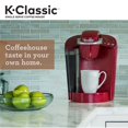 thumbnail image 5 of Keurig Classic Series K50 Single Serve Coffee Brewer, Rhubarb, 5 of 5