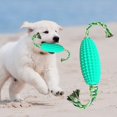 thumbnail image 2 of Durable Corn Shape Dog Toy Squeaky Bite-resistant Teeth Cleaning Perfect for Medium Large Dogs Pet Supply, 2 of 5