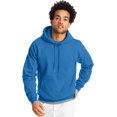 thumbnail image 1 of Hanes Mens EcoSmart Fleece Hoodie, 2XL, Denim Blue, 1 of 7