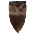 thumbnail image 2 of 100% Remy Human 3/4 Full Head Clip in Human Hair Extensions Silky Straight, 2 of 6
