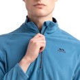 thumbnail image 4 of Trespass Mens 1/2 Zip Microfleece Blackford Bondi Blue in Size - XS, 4 of 6