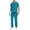 Light Blue, variant on Cameland Scrubs Set Men Stretch V-Neck Scrub Top and Elastic Waistband Pants Scrubs for Men, Men's Workwear Uniform