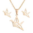 thumbnail image 1 of Ensemble de Pendentif Mode pour Femmes Boucles d'Oreilles Collier Clavicule Coloré Boucles d'Oreilles Exquises, 1 of 8