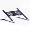 thumbnail image 1 of Ruiboury Laptop Cooling Heightening Stand Tabletop Tablet Heat Dissipation Rack Home Portable Cooler Holder Notebook Computer Accessories Silver Gray, 1 of 6