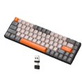 thumbnail image 4 of Milaget Mechanical Gaming Keyboard 2 Connection Modes 68 Keys PBT Key Caps Portable Type A, 4 of 9