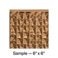 thumbnail image 1 of Fasade Terrain Decorative Vinyl Backsplash Panel Sample 6x6 Inch Polished Copper Finish, 1 of 5