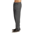 thumbnail image 3 of Men‘s Open Bottom Terry Sweatpants  Elastic Drawstring Waistband  Charcoal Grey S,charcoalgrey(openbottom),M, 3 of 4