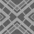 thumbnail image 1 of Ahgly Company Machine Washable Indoor Square Transitional Grey Gray Area Rugs, 5' Square, 1 of 7