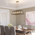thumbnail image 4 of Artika Carter Long 8-Light Chandelier, 4 of 8