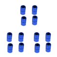 thumbnail image 3 of Youkk 4 Pieces Decorative Tire Caps Exquisite Tyre Part Modifying Accessory Blue 3Set, 3 of 6