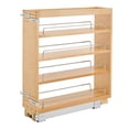 thumbnail image 1 of Rev-A-Shelf 448-BC-6C 6 Inch Pull-Out Kitchen Cabinet Organizer Spice Rack, 1 of 5