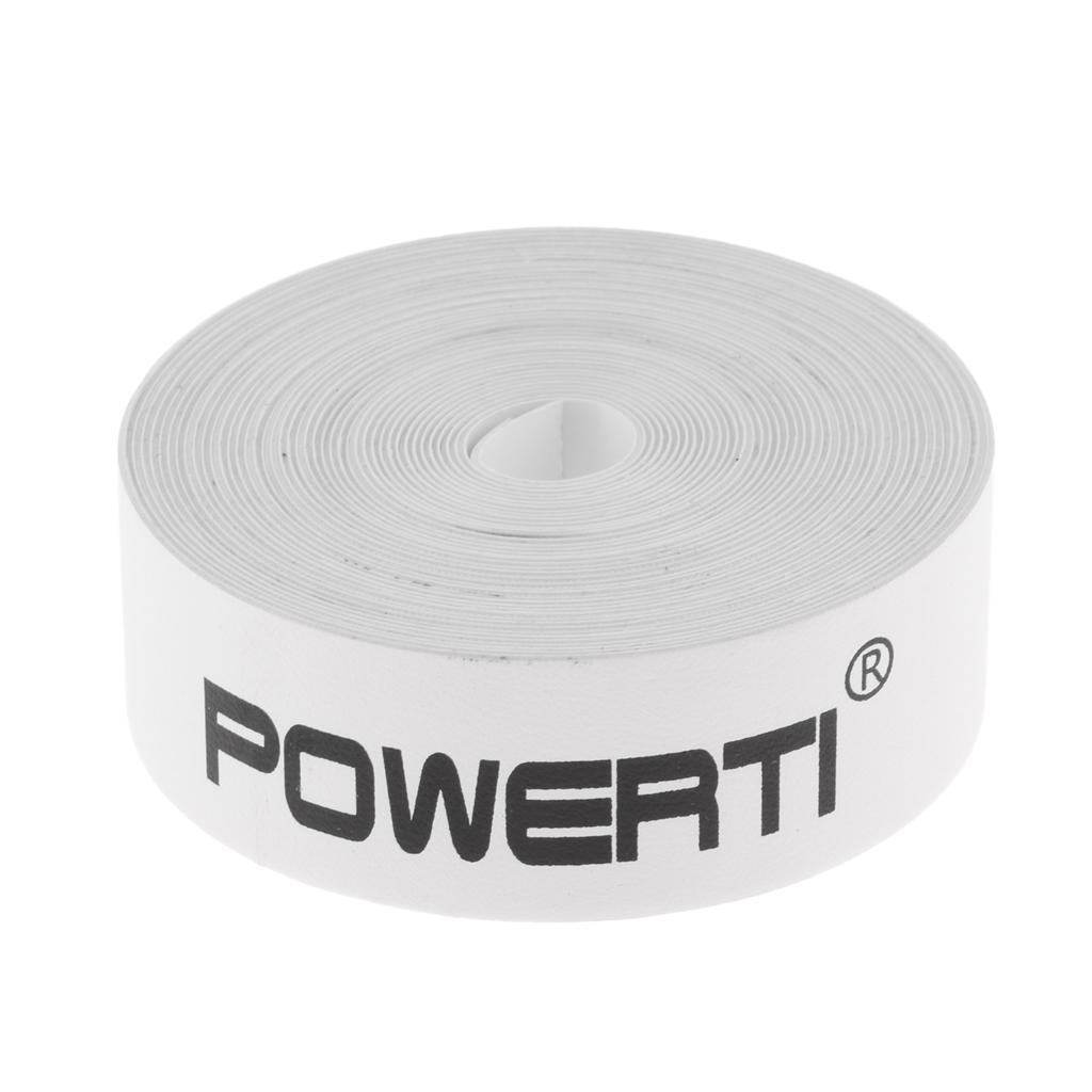 Ruban de Protection pour Raquette de Tennis en Polyester, Ruban de Protection de Tête pour Raquette de Tennis - Blanc