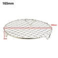thumbnail image 1 of Feimier Round Cooling Rack - Stainless Steel Wire Oven Grill Sheet for Baking, Roasting, BBQ - Durable 3-Leg Design 6.5 inch- Versatile Kitchen Bakeware for Pies, Cakes, Pizza, 1 of 11