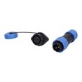 thumbnail image 2 of Waterproof Connector 2 Pin IP68 Aviation Power Socket 250V 20A Flanged for Cable Wire LP16, 2 of 14