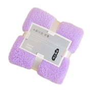 Wzzjkit Towel Set Coral Velvet Absorbent for Washing Face Long Staple Cotton Wedding Gift Wedding Bath Towel Set for Home Office Bar Hotel Outdoor Bathroom Towel Set