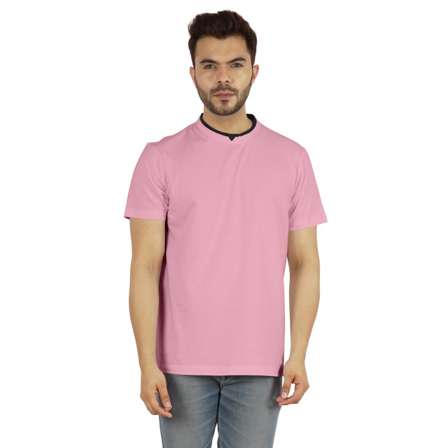 Inkmeso T-Shirt Basique pour Homme à Col Rond Coupe Régulière Uni à Manches Courtes