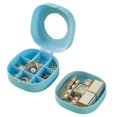 thumbnail image 2 of PENGXIANG Jewelry Organizer Divided Box Double-layer Jewelry Organizer for Drawer Desktop Travel Dorms, 2 of 3