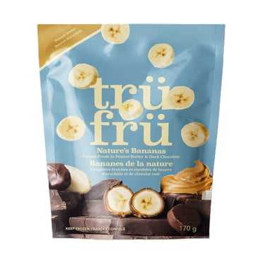 Tru Fru Frozen Banana Peanut in Peanut Butter and Dark Chocolate, 170g