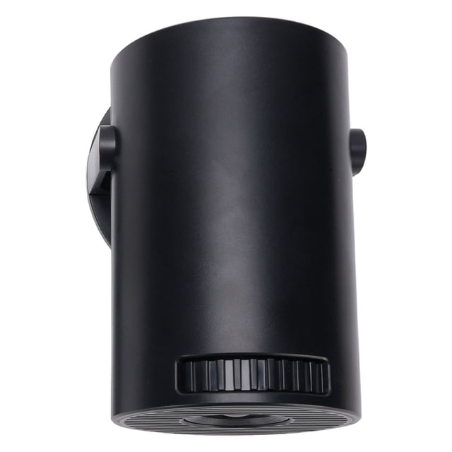 Projecteur Réglable à 270 Degrés, Projecteur Portable ABS avec WiFi pour Téléphone Intelligent Noir, Blanc