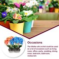 thumbnail image 2 of Xingzhi Large Artificial Orchid Bonsai with Vase Phalaenopsis Faux Plants Orchids Flowers Arrangements Table Home Decor Blue, 2 of 6