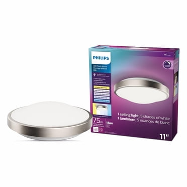 Philips Dimmable LED 11" 75W Flush Mount 5 colour changing ceiling light