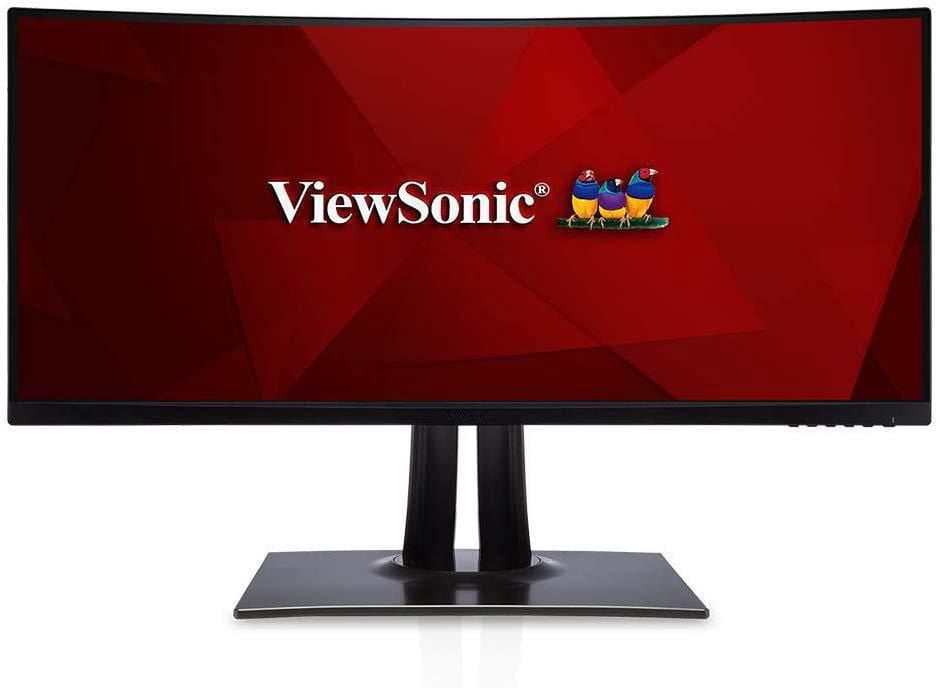 Viewsonic 34" Display, MVA Panel, 3440 x 1440 Resolution, Black, VP3481