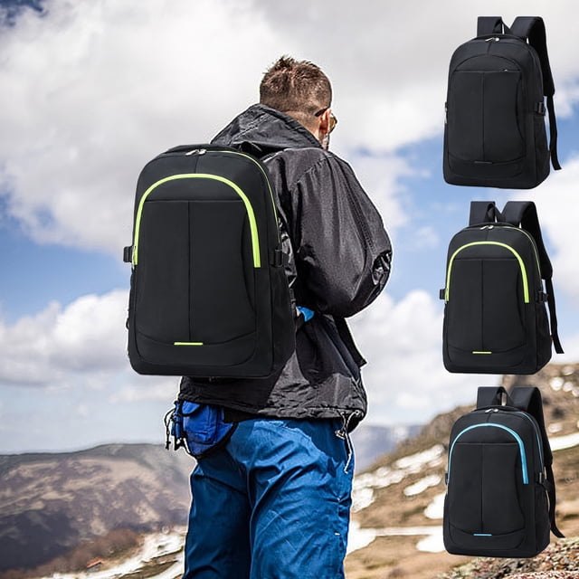 Sac à Dos en Toile Grande Capacité pour Étudiants et Voyages avec Compartiment pour Ordinateur Portable et Conception Résistante à l'Eau