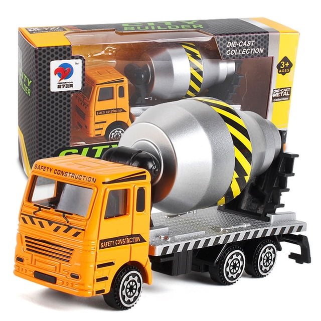 Meitianfacai Engineering Toy Mining Car Truck Children's Birthday Gift Fire