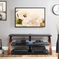 thumbnail image 3 of Whalen Brand Brown Cherry 3-in-1 TV Stand, 3 of 7