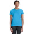 thumbnail image 1 of Hanes T-shirt Nano-T pour Femmes, G, Bleu Aquatique, 1 of 1