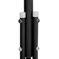 thumbnail image 3 of Steel Coat Hat Rack With Triangle Support, Strong Load Capacity, Multi Hooks Design, Stable and for Home Bedroom Entrance Hall Office, Clothes Stand Hanger Convenient to Hang, 3 of 7