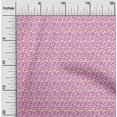 thumbnail image 2 of oneOone Rayonne Violet2 Tissu Abstrait Floral Robe Tissu Tissu Imprimé par la Cour 56 Pouces de Large, 2 of 4