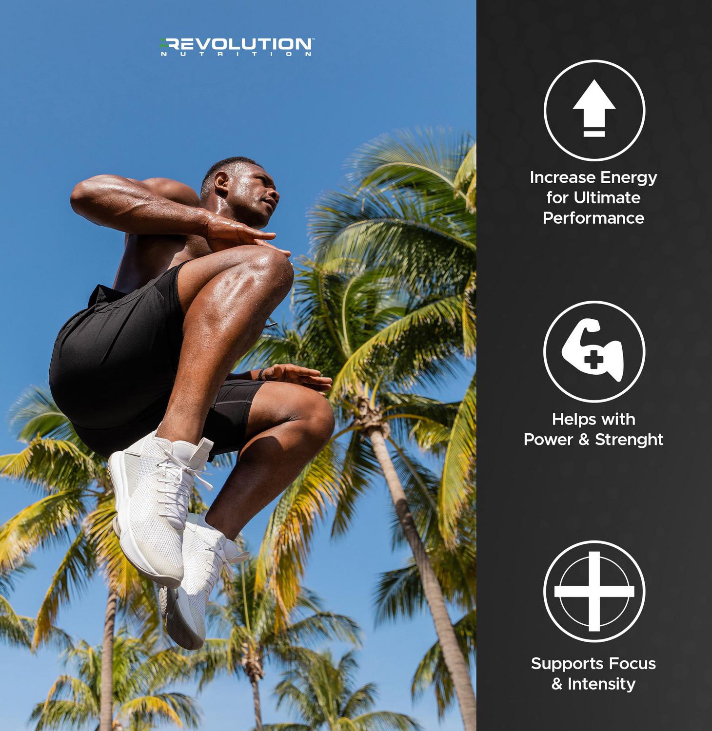 Revolution Nutrition, Bull Dose Rush, Pre Workout Powder, Citrulline Malate, Helps Improve Focus, For Men & Women, Supports Pumps & Strength, 438g