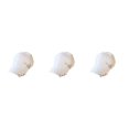 thumbnail image 1 of mmirethe Classic Baseball Hat With Ring Decor Adding Touch Of Style To Outfits Casual Pin White 3Set, 1 of 6