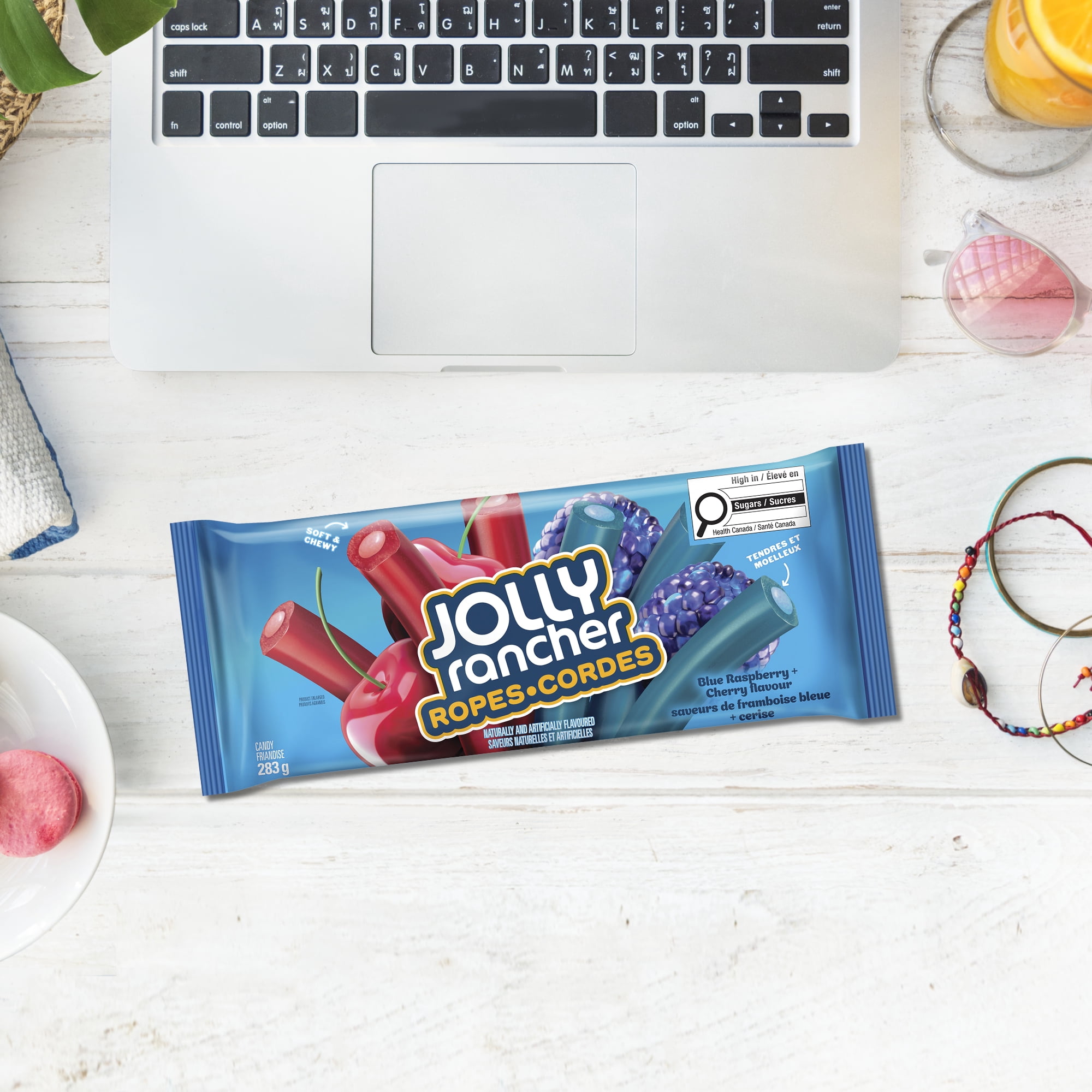 Cordes JOLLY RANCHER framboise bleue et cerise, 283 g