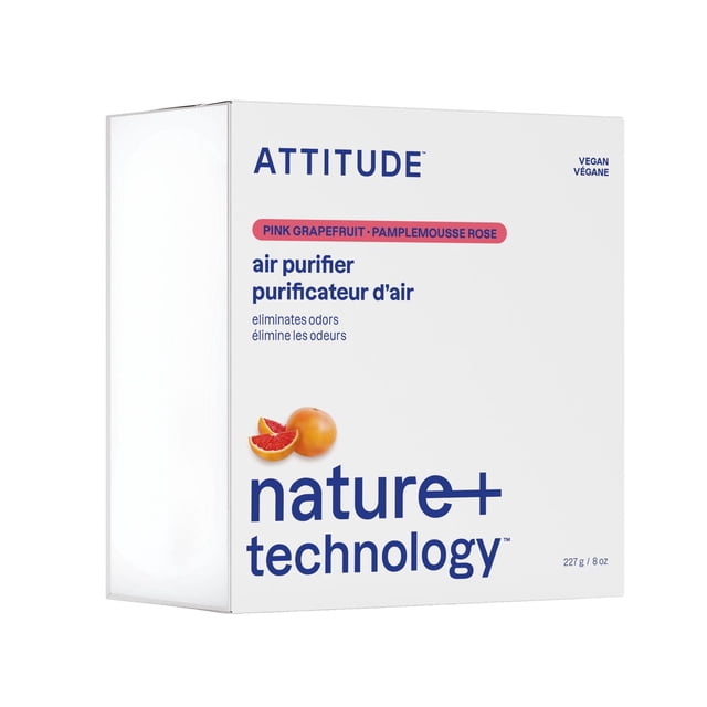 ATTITUDE Air Purifier, Pink Grapefruit