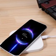 Chmadoxn Wireless Charger,Portable Charger Wireless Charger For Smartphones 5W Desktop Wireless Charger IOS & Android With 2 USB Ports Power adapter
