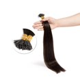 thumbnail image 4 of MesaSe I Tip Human Hair Extensions 100 Strands Pre Bonded Stick Tip Keratin Real Remy Straight Hair, 4 of 5