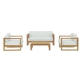 thumbnail image 1 of Modway Upland Outdoor Sofa Patio Furniture, White, 1 of 9