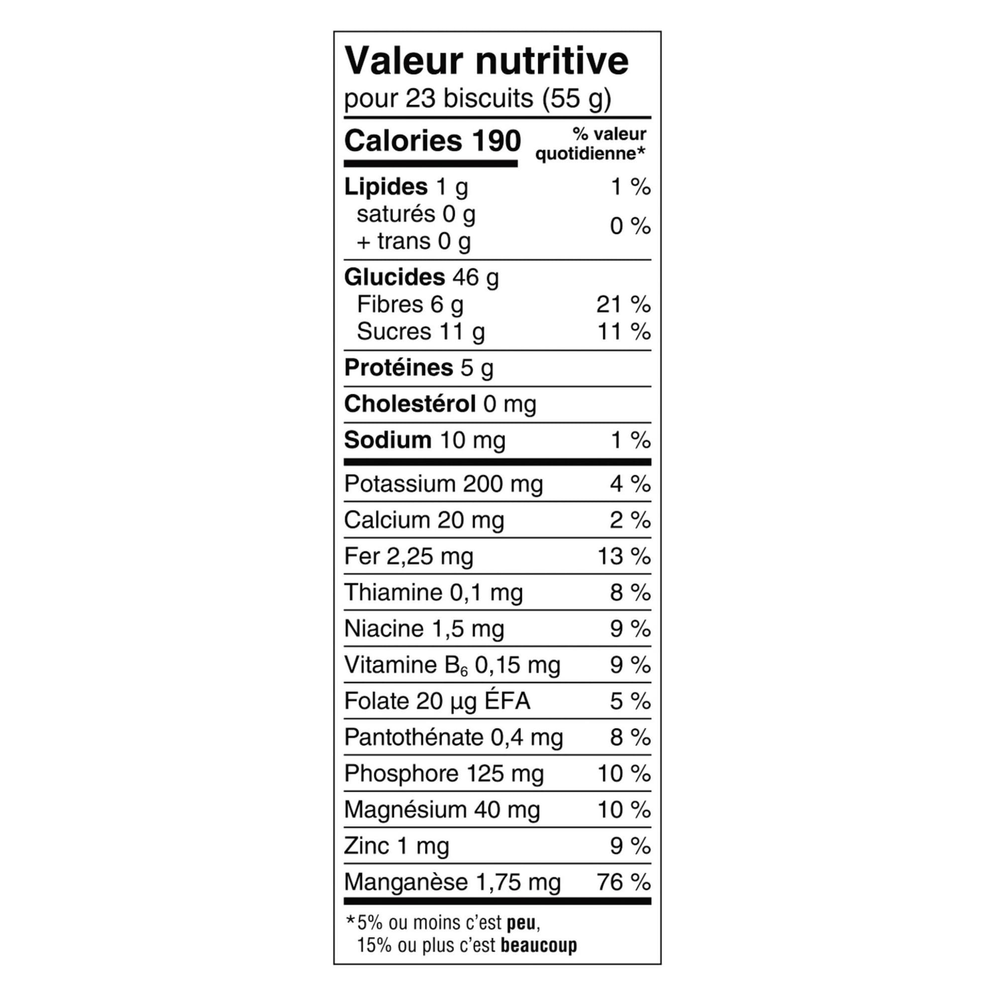 Céréales Mini-Wheats* Saveur de fraises 439 g